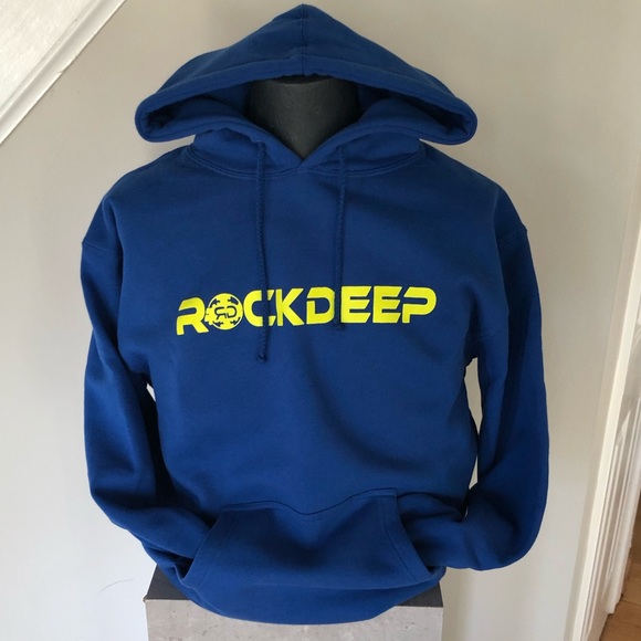 Heavyweight Hooded Drawstring Pullover Sweatshirt - Picture 2 of 4